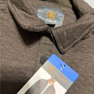 Cloudveil Men's Brown Lightweight Shirt Jacket